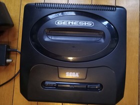 Sega Genesis Console, Controllers, AV Cable, and Power Supply - TESTED & CLEANED
