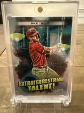 2023 Topps Cosmic Chrome - Extraterrestrial Talent Mike Trout #ET-11