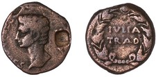 Roman Empire Coin As Augustus 27 BC – 14 AD