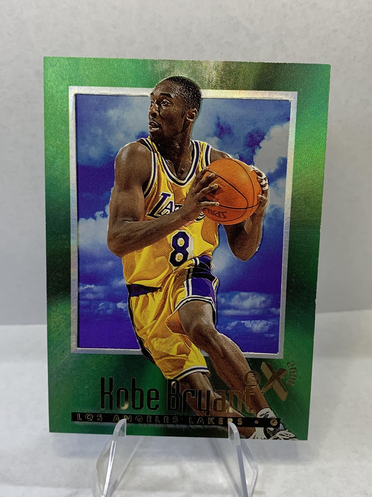 1996-97 E-X2000 #30 Kobe Bryant Rookie Los Angeles Lakers