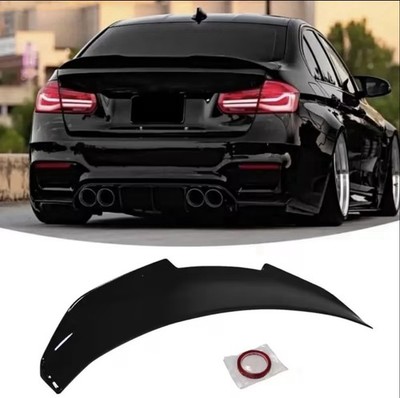 Heckspoiler für BMW 3er F30 F80 2012-2019 Piano Schwarz ABS