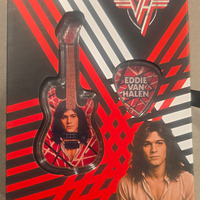 Eddie Van Halen Van Halen Guitar & Pick Collection Set Rock & Pop