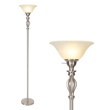 Torchiere Floor Lamps for Living Room  Bedroom   Stand Up Lamp with Corne