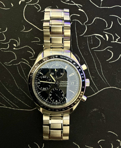 OMEGA Speedmaster 3210.50.00 Chronograph Black Dial 40mm Steel Bracelet