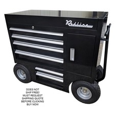 Redline 42 Toolbox Portable Rolling Racing Pit Box Wagon Cart