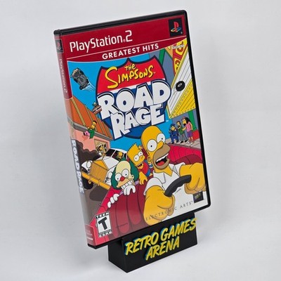  REFURBISHED The Simpsons: Road Rage (PlayStation 2 PS2) GH CIB COMPLETE 