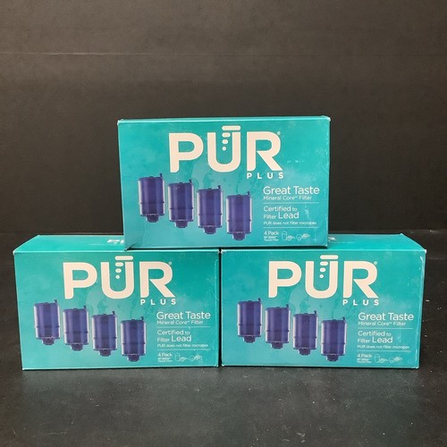 Pack De 3 Filtres à Eau De Remplacement Pour Robinet PUR RF-9999® - Certifié NSF - Réduit 99% Des Impuretés