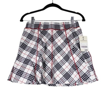 New Tuckernuck Americana Plaid Renee Women's Small Skort Skirt Golf 3230-56