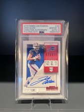 2018 Panini Contenders Rookie Ticket Josh Allen #105 card