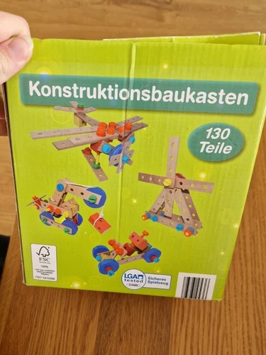 Konstruktionsbaukasten Kinder Holz Spielzeug