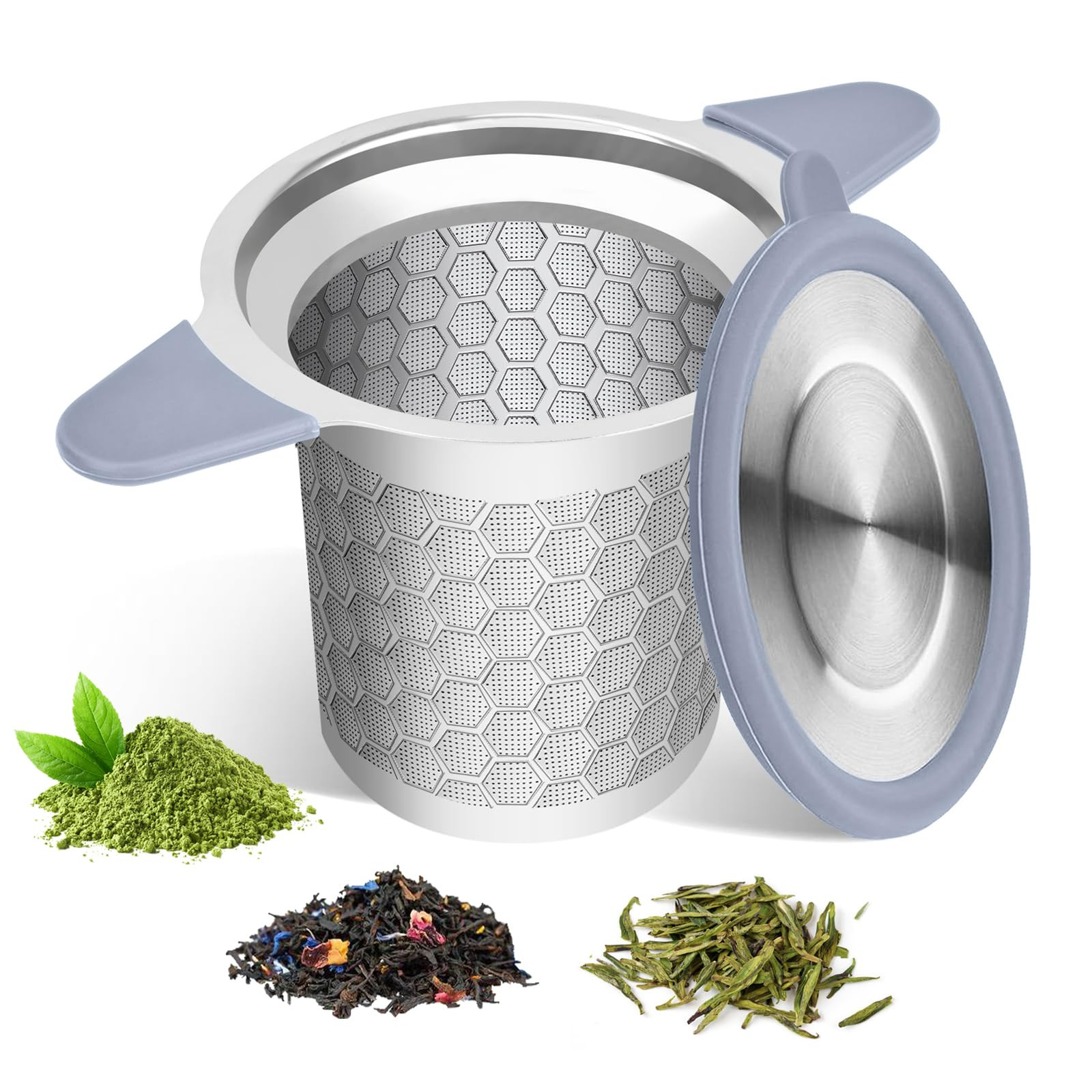 Extra Fine 304 Stainless Steel Loose Leaf Tea Infuser Strainer