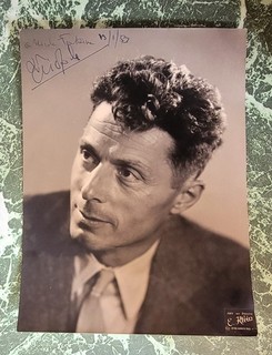 FRISON ROCHE: Grand tirage original Studio argentique signé par RFR (1953)