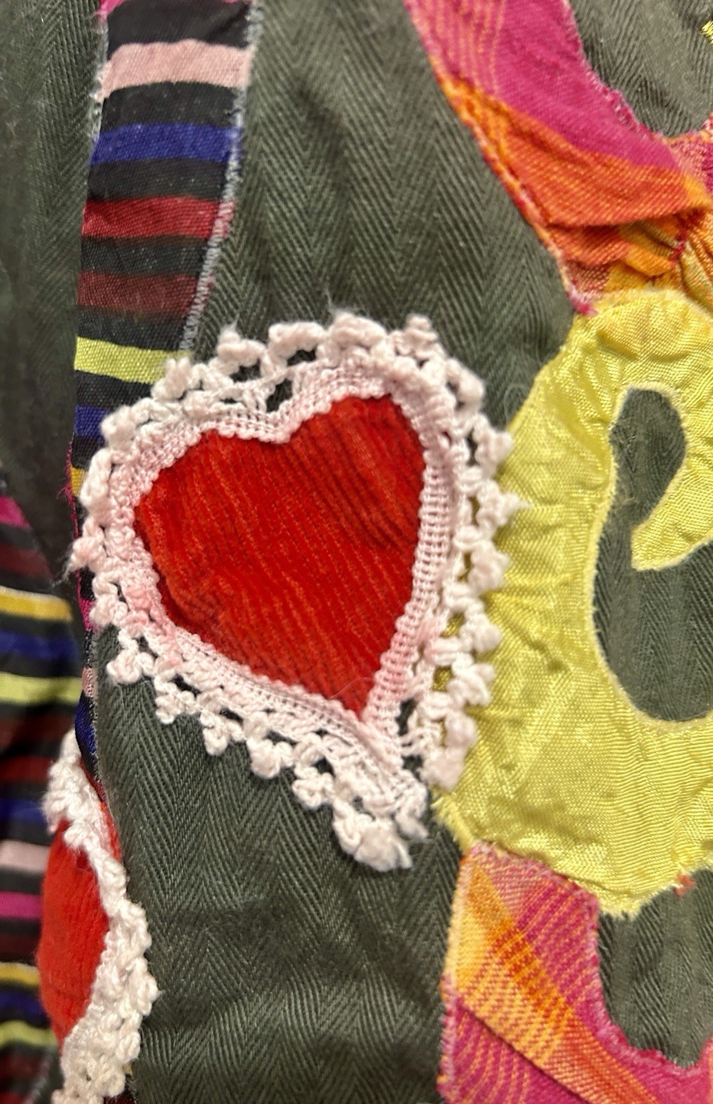 Sandy Starkman Embroidered Patchwork Jacket in Mu… - image 3