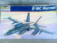 Vintage '98 Revell Monogram F-18C Hornet Aircraft 1:48 Scale Model Kit #85-4821