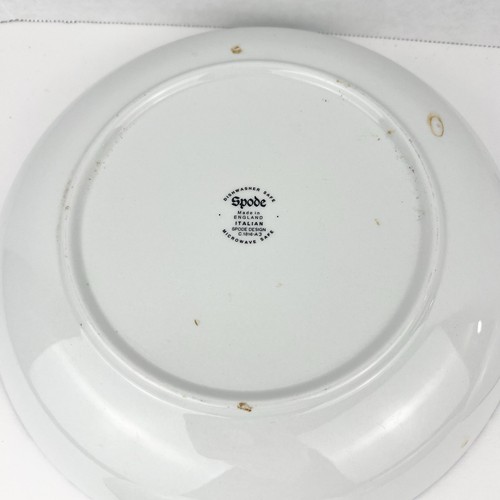 Spode Blue Italian Pasta Bowls 10” England Set Of 4 - Picture 5 of 7
