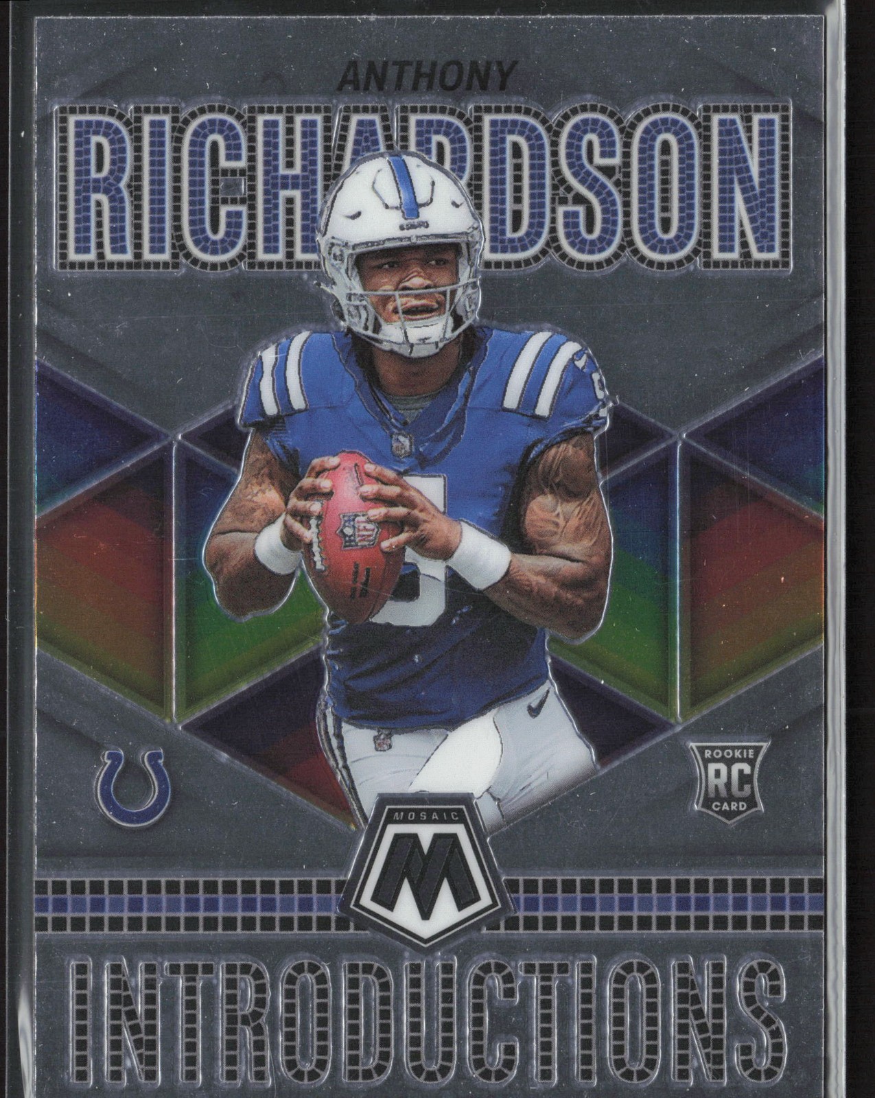 2023 Panini Mosaic #I-3 Anthony Richardson Introductions