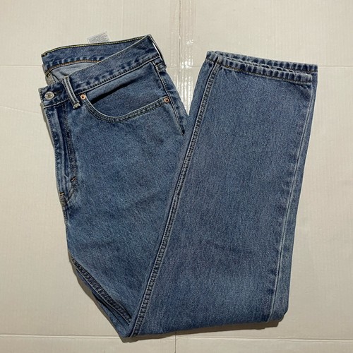 Levi's 505 Men's Jeans Regular Fit, Straight Leg 34x30 - 第 2/12 張圖片