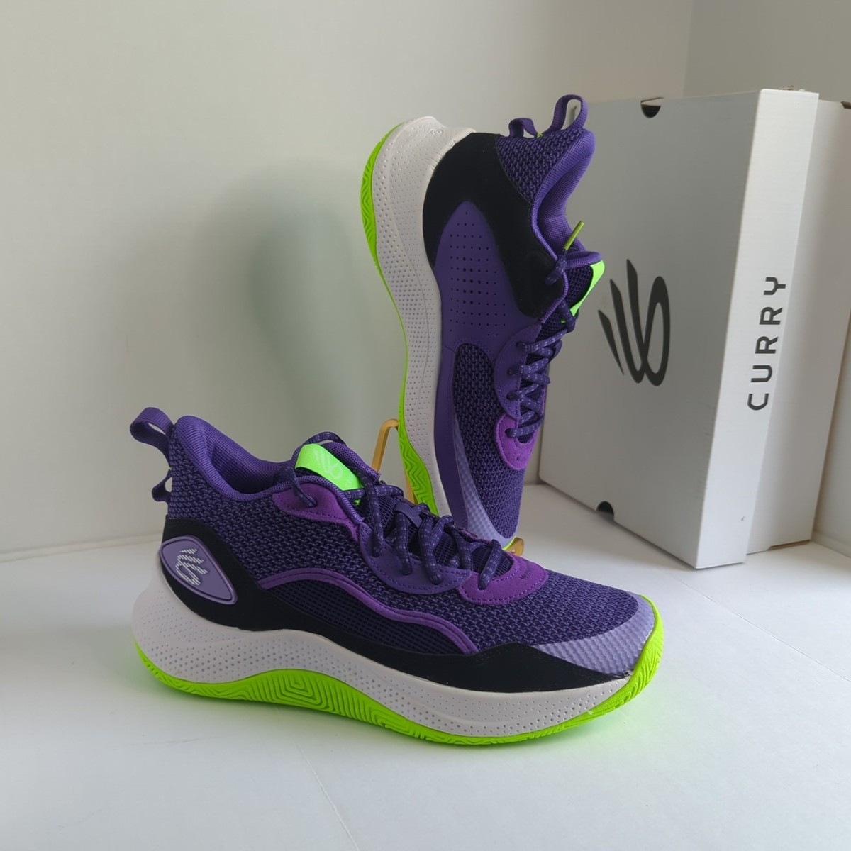 Under Armour Curry 3Z 24 SDE Purple Men's 8.5 Basketball Shoes