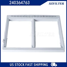 New For Frigidaire Refrigerator Crisper Drawer Cover Frame 240364763