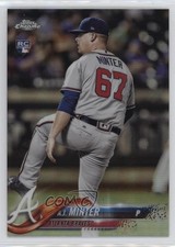 2018 Topps Chrome Refractor AJ Minter #180 1h2h