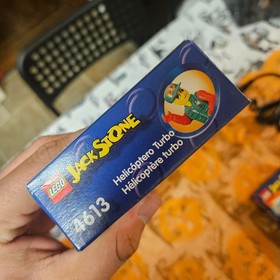 LEGO Jack Stone Super Glider 4612 Turbo Chopper 4613 Vehicle Sets Crewman