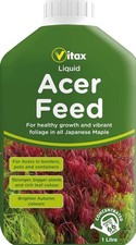 Vitax Acer Feed 1L Liquid Fertiliser for Japanese Maple Plant Food Growth 10.79 per litre