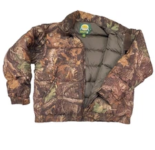 Cabela’s Premier Northern Goose Down Hunting Puffer Coat Men’s 2XL/Tall Timber