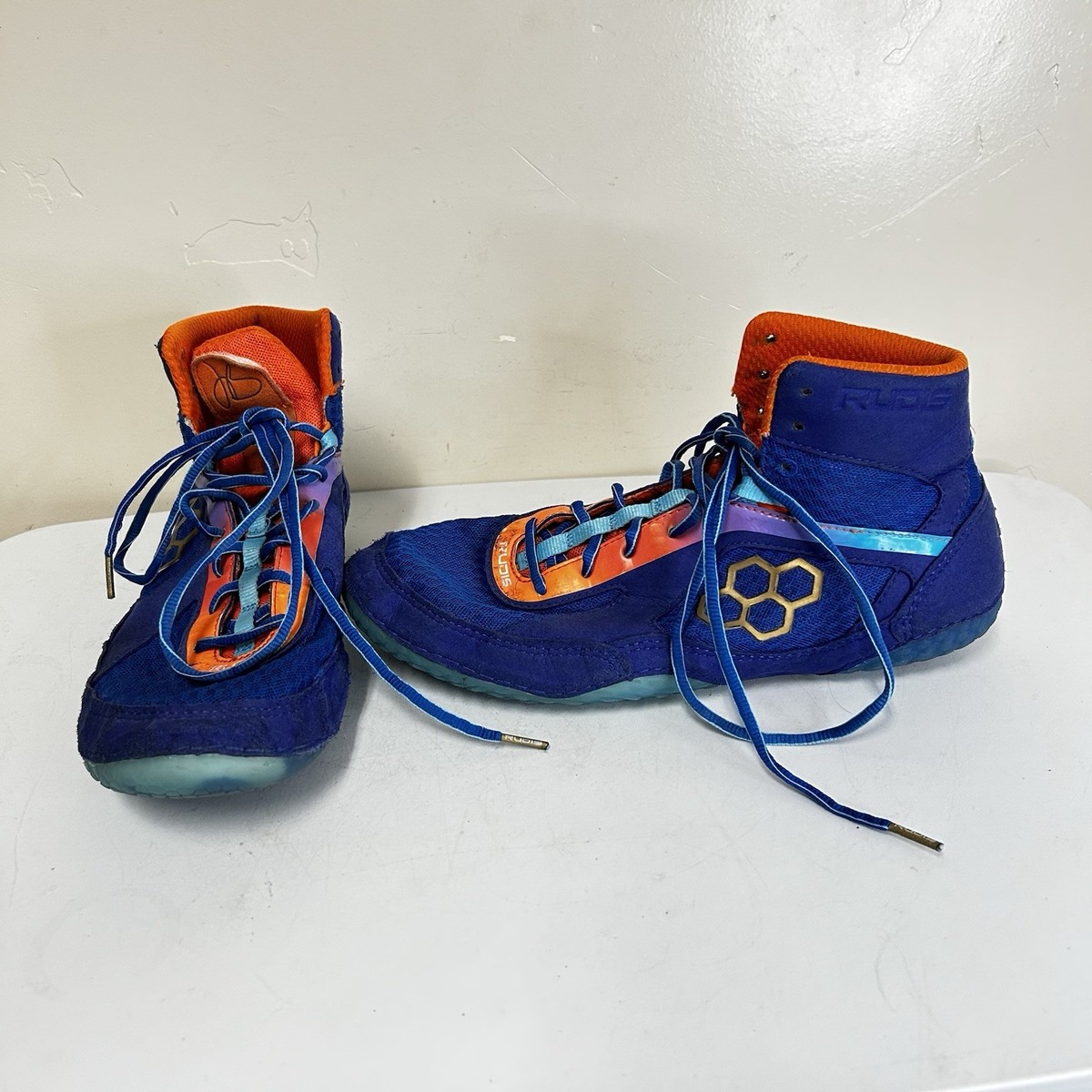 Rudis JB Alpha Blue Men's Size 13 Wrestling Shoes JBA-0006-UN-13