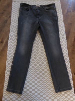 MAC Jeans in schwarz, Gr. 46/30, Modell Dream skinny chain galloon, neu