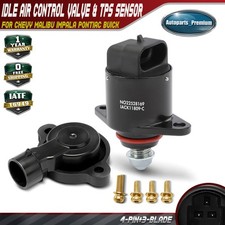 2x Idle Air Control Valve & Throttle Position Sensor Set for Chevy Pontiac Buick