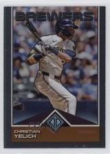 2024 Transcendent Collection Icons Chrome Christian Yelich (Swinging Bat) 0lj0