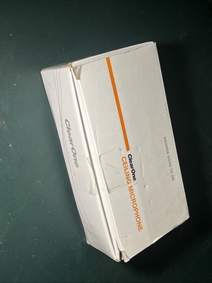 Open Box  Clearone 910-001-014-W White Ceiling Microphone Array Kit