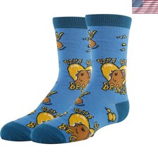 Kid's Novelty Cute Animals Crew Socks, Funny Crazy Silly Cool Casual Dress So...