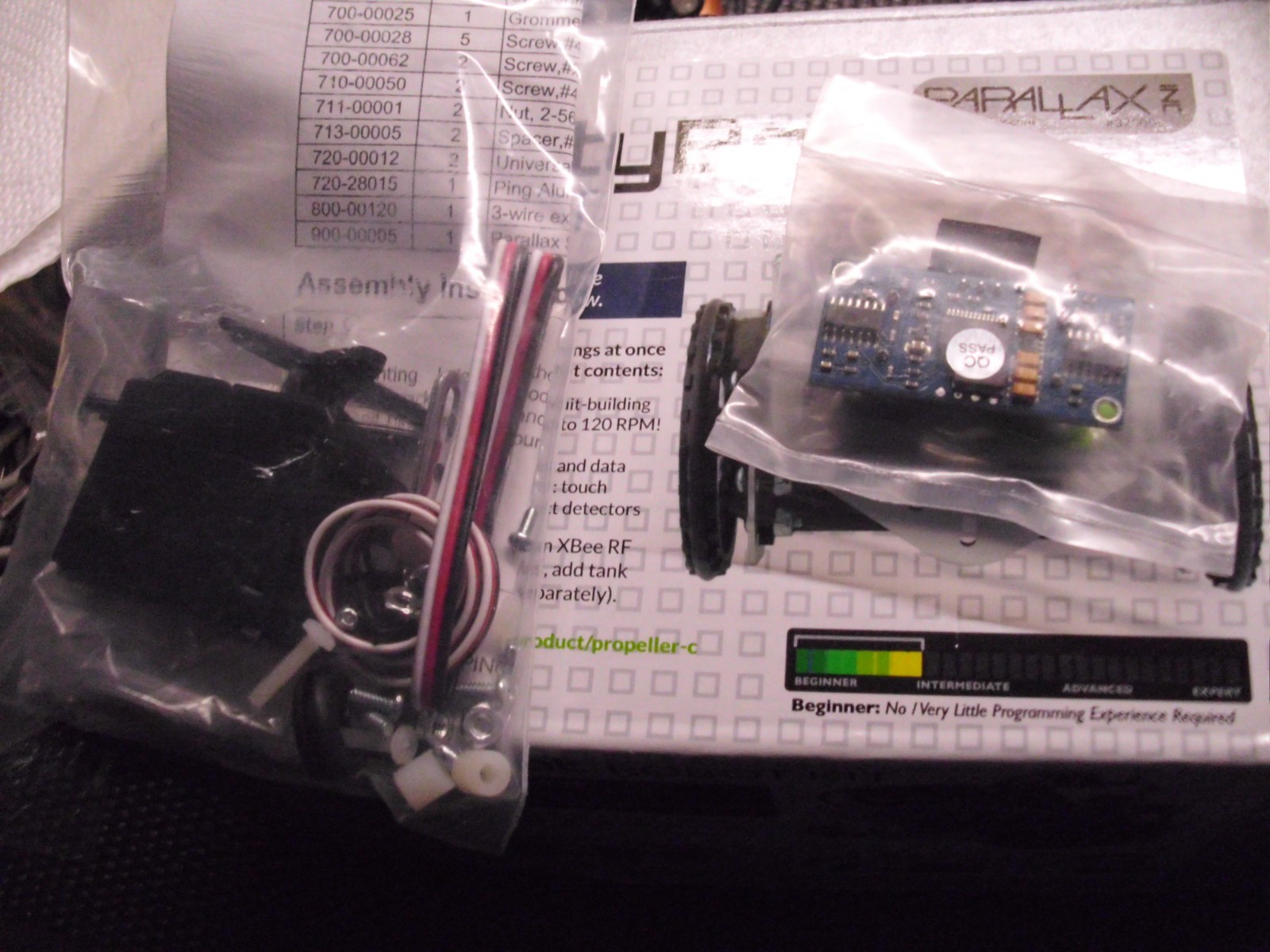 KIT PARALLAX PROPELLER with ActivityBot Robot kit, Professional Board