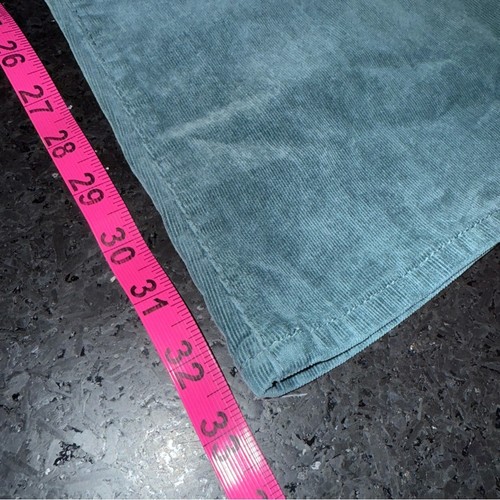 NEW KUT FROM THE KLOTH ANA HIGH RISE FAB AB FLARE GREEN CORDUROY SZ 4 33” INSEAM - Picture 13 of 14
