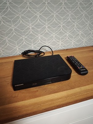 Samsung BD F5100 Blue-ray Player, CD-Player, HDMI, Schwarz, mit Fernbedienung