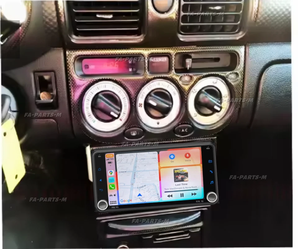 4+64G FOR 2000-2005 TOYOTA MR2 SPYDER CarPlay Android15 Car Stereo Radio GPS BT Foto 2 de 4