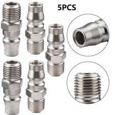 5PCS Male Coupling Air fitting With 1/4inch for BSP Male Thread 20PM 