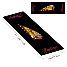 Tappetino pit moto showroom display officina tappetino antiscivolo per INDIAN Roadmaster