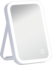 Bauer LED Vanity Mirror with Touch Ring Light & USB Rechargeable 