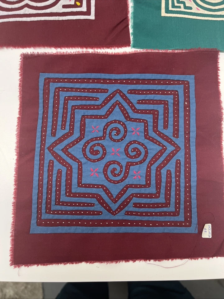 hmong embroidery Lot Of 5 - Image 2 of 4