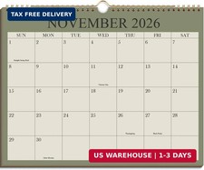 2027-2028 Calendar - Wall Calendar 2027-2028 from November 2026 Until June 2028,