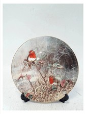 Coalport Robin Redbreast Frosty Mornings Plate 1993 Ltd Ed