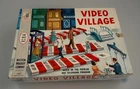 Vintage/Collectible 1960's Video Village Board Game by Milton Bradley
