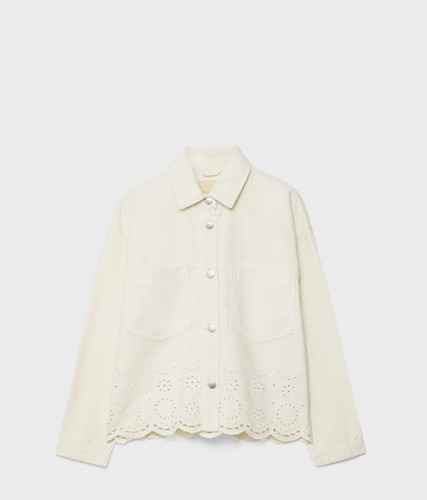 Stradivarius Women's Embroidered Jacket, Style# 1743/659/004, Size M