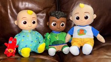 Cocomelon Bedtime JJ, Back to School JJ, Cody  Plush Talking Singing All Work