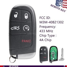 For Dodge Charger Challenger 2019-2023 Proximity Remote Key Fob M3m-40821302
