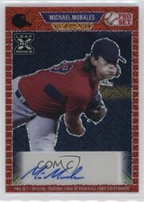 2021 Leaf Pro Set Metal 1989 Red Mojo Michael Morales #PA-MM5 Auto nd3