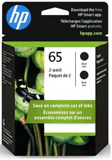 HP 65 Ink Cartridge Combo HP DeskJet 3772 3752 3755 2 Black  
