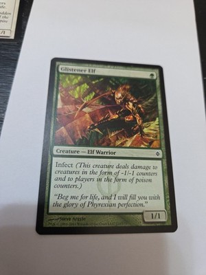 x1 Glistener Elf x1 MTG New Phyrexia Magic The Gathering Nrmt